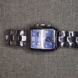 Gents NAUTICA steel blue face watches